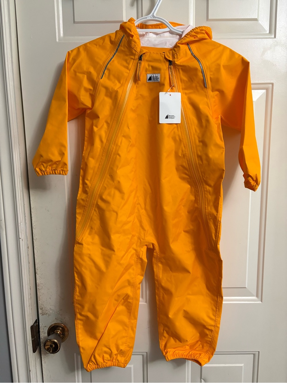 MEC Heri Newt Suit Waterproof Kids One-Piece Rain Suit - Yellow